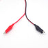 USB Alligator Clips with Wires, 22AWG 1M/3.3FT Test Clips Clamp to USB Male Connector for Multimeter Measure