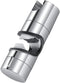 RecDec Shower Head Holder with Slide Bar Clamp Mount Replacement Universal 360 Rotation