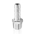 Joywayus 1/4" Barb Hose ID x 1/2" Male NPT Stainless Steel Barb Fitting Connector