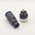2Pcs M12 5 Pin Female Circular Connector, B Code IP67 Waterproof Field Assembly Sensor Adapter for PG7 Cable