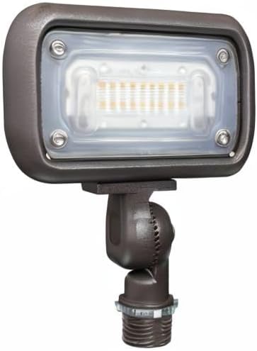 15W 1500 50W 5000K 120-277V, GKOLED LED Floodlight, Outdoor Security Fixture, Waterproof, Lumens, MH Equivalent