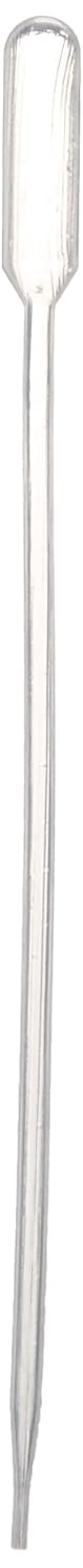 Globe Scientific 139030-500 LDPE Extra Long Transfer Pipet, 225mm Length, Box of 500