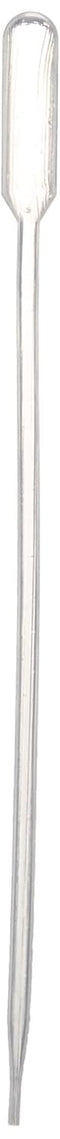 Globe Scientific 139030-500 LDPE Extra Long Transfer Pipet, 225mm Length, Box of 500