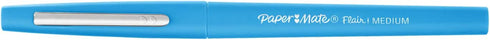 Paper Mate Flair Felt Tip Pens | Medium Point (0.7mm) | Sky Blue | 12 Count by Paper Mate