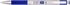 Zebra Pen G-301 Retractable Gel Ink Pen, Stainless Steel Barrel, Medium Point, 0.7mm, Blue Ink, (Pack of 1, 12 Count