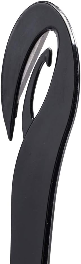 Eagle Staple Remover, Push-Style Staple Puller with Built-in Letter Opener, 3-Pack, Black