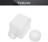 Othmro 10pcs 40ml/1.4oz Plastic Lab Chemical Reagent Bottles, 16mmx60mm(IDxH) Square Wide Mouth Liquid/Solid Sample
