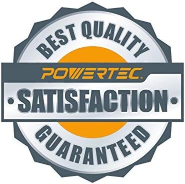 POWERTEC 3/8"-16 T Knobs 5 Pack - Clamping Knobs with Steel Insert for T Track Bolts, Thumb Screw Knobs for Woodworking