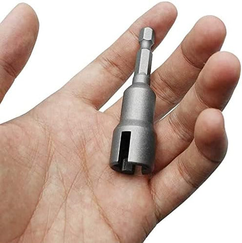 6 Pcs Wing Nut Drill Bit Set, Hurricane Wingnut Driver Socket Wrenches Tool Set, 1/4 Inch Hex Shank