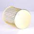 Gold Metal Pen Holder for Desk, Makeup Brushes Cup, Pencil Holders, Office & Home Organizer