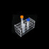 Clear Acrylic Test Tube Rack, 18 Holes Holder for 10ML/15ML Test Tubes, 1 Piece