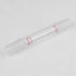 stonylab Glass 24/40 Straight Adapter, Borosilicate Glass 90mm for Two 24/40 Ground Taper Joints, Lab Supply