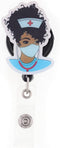 Nurse Retractable Badge Holder - Nurse Gift for Women, ID Name Tag Nursing Badge Reel