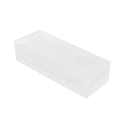 UHMW Tapping Block, Ultra High Molecular Weight Polyethylene Rectangular Solid Plastic Blocks for DIY Projects