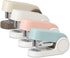 Brown Mini Stapler with 830 Staples, 20 Sheet Capacity, Cute Compact Travel Size for Students & Office