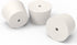 Solid Rubber Stoppers with Single Hole, Size 9#, Set of 5 Precision Tapered Lab Seal Stoppers