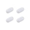 MECCANIXITY Magnetic Stirrer Mixer Stir Bar Rod 10mm (0.39") Cylinder Shape PTFE Coating Magnet, Pack of 4