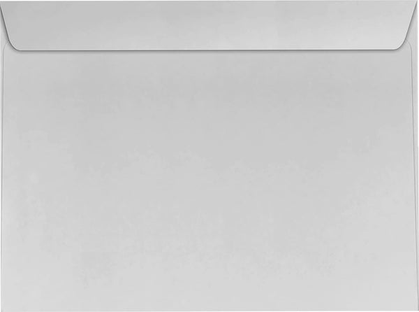 LUXPaper 9 x 12 Gray Kraft Booklet Envelopes | 28lb. Text | 50 Qty