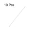 uxcell 1mm x 150mm 304 Stainless Steel Solid Round Rod for DIY Craft - 10pcs