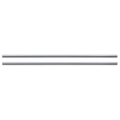 2PCs 8mm x 300mm Case Hardened Chrome Plated Linear Motion Rod Shaft Guide - Metric h8 Tolerance
