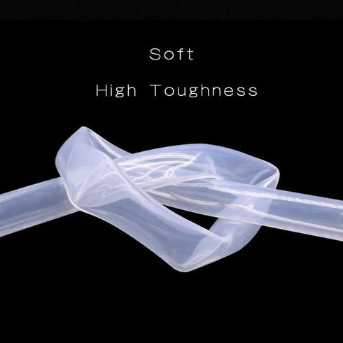 Generic 3.2ft 10mm 16mm) Silicone Tubing, Silicon Tube Flexible High Temp Pure Silicone Hose for Home Brewing Wine