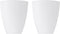 PATIKIL 4.5" High 3.9" Diameter 1.2" Fitter Plastic Lampshade, 2 Pack Plastic