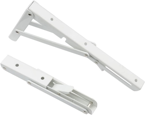 Kisangel Foldable Triangular Steel Bracket Wall Mounted Shelf Support Cold Rolled Steel