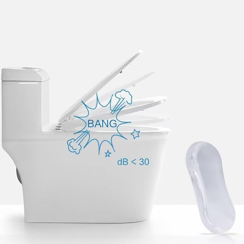 5 Set, Pcs Transparent Toilet Seat Bumper Silicone Strong Adhesive Toilet Seats Lid Bumpers, Toilet Seat Buffers Toilet