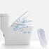 5 Set, Pcs Transparent Toilet Seat Bumper Silicone Strong Adhesive Toilet Seats Lid Bumpers, Toilet Seat Buffers Toilet