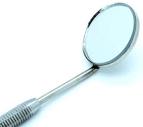 SUPERIOR INSTRUMENTS 5 Mirror Dental Diagnostic Examination with Handle Stainless Steel Instruments