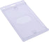 Specialist ID SPID-0065 Frosted Vertical Rigid Plastic Badge Holder