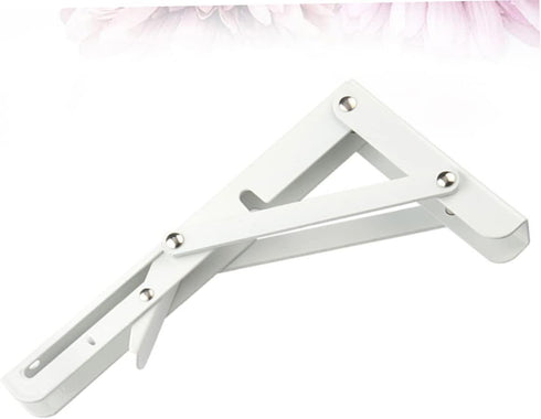NUOBESTY Foldable Shelf Bracket Durable Steel Support for Wall Mounted Storage for Tables and Benches Easy to Fold