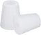 MECCANIXITY Silicone Rubber Tapered Plug 17mm to 23mm with Hole for Powder Coating, 2 Pieces