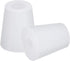 MECCANIXITY Silicone Rubber Tapered Plug 17mm to 23mm with Hole for Powder Coating, 2 Pieces