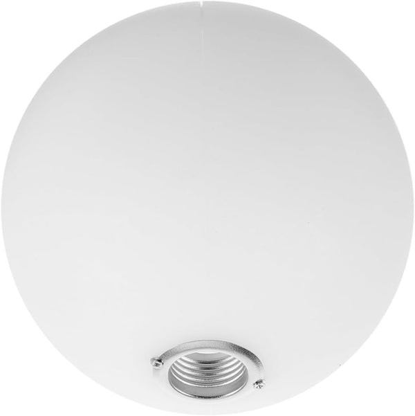 G9 Globe Lamp Shade Replacement Milky White Shatterproof Plastic 1-Piece Sphere Lampshade