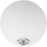 G9 Globe Lamp Shade Replacement Milky White Shatterproof Plastic 1-Piece Sphere Lampshade