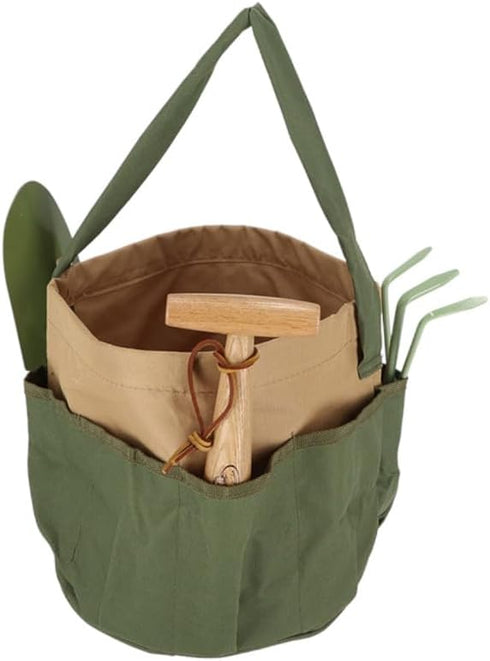 Esschert Design Canvas Round Tool Bag