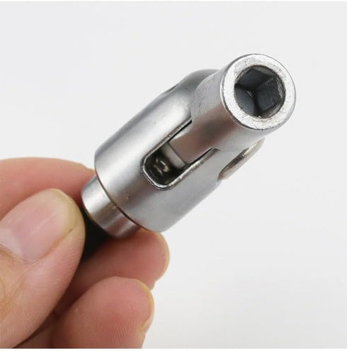 Quintathletic 180Degree Rotation Electric Drill Bit Screwdriver Joint Turning Corner Device Hexagonal Manual Power Tool