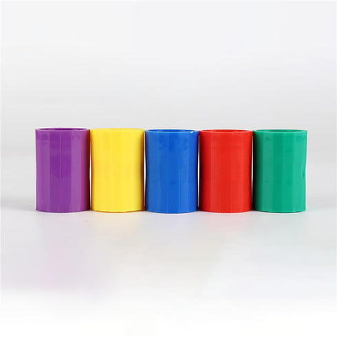 Tornado in A Bottle, 5 Pcs Plastic Water Vortex Maker, Cyclone Tube for Scientific Experiment, 5 Colors
