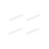 MECCANIXITY Magnetic Stirrer Mixer Stir Bar Rod 50mm(1.97") x8mm PTFE Coating Magnet White for Laboratory, 4Pcs