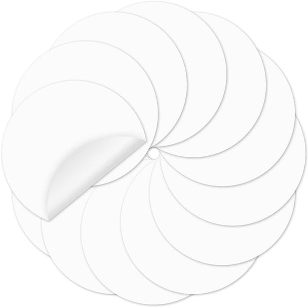 Dry Erase Circle Dots, 12 Pack Whiteboard Table Stickers, Removable Wall Decals for Home School Classroom Desks
