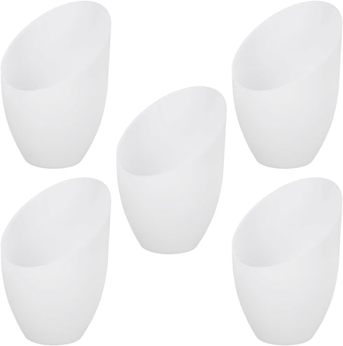 DOITOOL Horseshoe Lampshade 5-Pack 5.35X4.33X1.37 Inch Plastic Replacement Lamp Shade for Desk