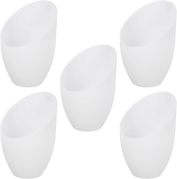 DOITOOL Horseshoe Lampshade 5-Pack 5.35X4.33X1.37 Inch Plastic Replacement Lamp Shade for Desk