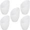 DOITOOL Horseshoe Lampshade 5-Pack 5.35X4.33X1.37 Inch Plastic Replacement Lamp Shade for Desk