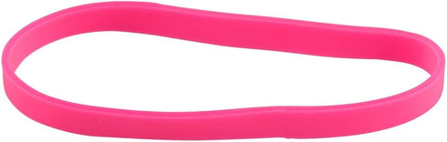 64 JAM Plus Pink Medium Binder Clips + Size Rubberbands
