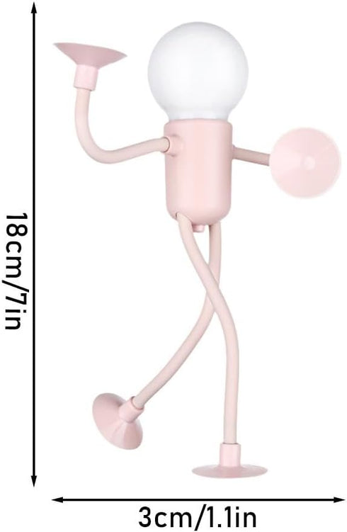 Generic 2025 Bulb (1PCS Changeable Shape Funny Sportsman Night Light, Cute Light Man Mini Night Light, DIY Shape Night