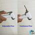 Chrome Finish Handheld Bidet Sprayer Head