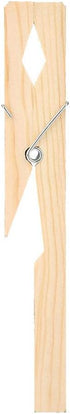 10Pcs Test Tube Holder Clamp Clip, Wood Test Tube Clip for Laboratory Equipment Testing Tool 18cm/7.1in Length