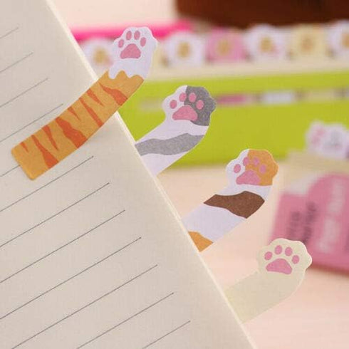 Cute Animals Shape Stickers, 6pcs Stationary Set, Brown Bear Self-Stick Tab Note Pads for Office School