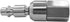 Joywayus 4PCS 1/4" NPT Female Thread Air Plug, Industrial Swivel Coupler Steel Chrome Plating